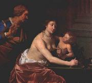 BIJLERT, Jan van Venus and Amor and an old Woman oil